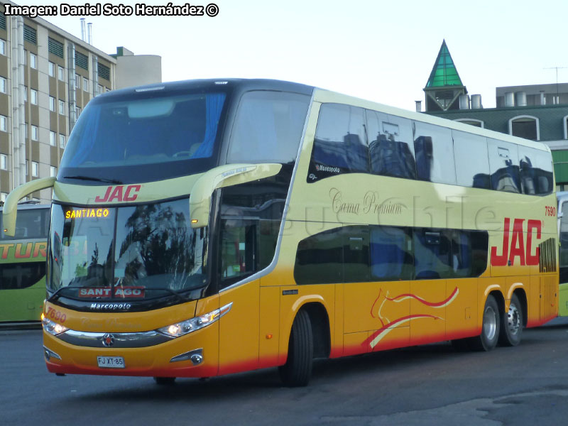 Marcopolo Paradiso G7 1800DD / Mercedes Benz O-500RSD-2436 / Buses JAC