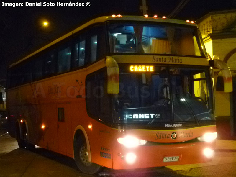 Marcopolo Paradiso GV 1450 / Mercedes Benz O-400RSE / Pullman Santa María