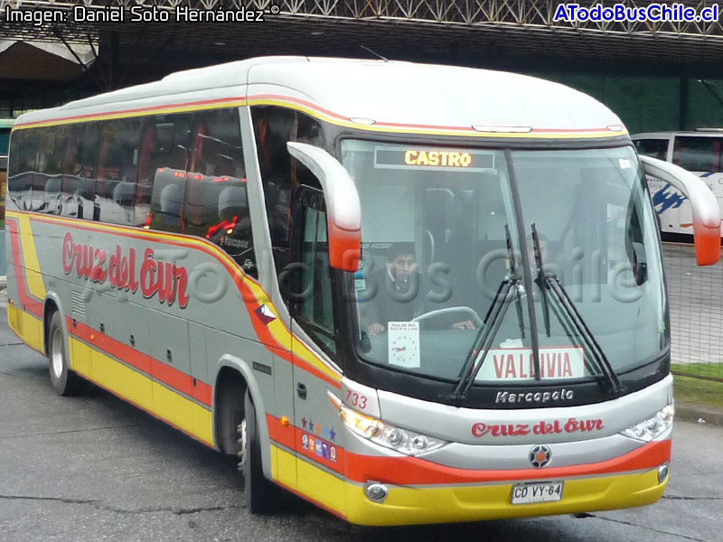 Marcopolo Paradiso G7 1050 / Mercedes Benz O-500RS-1836 / Cruz del Sur