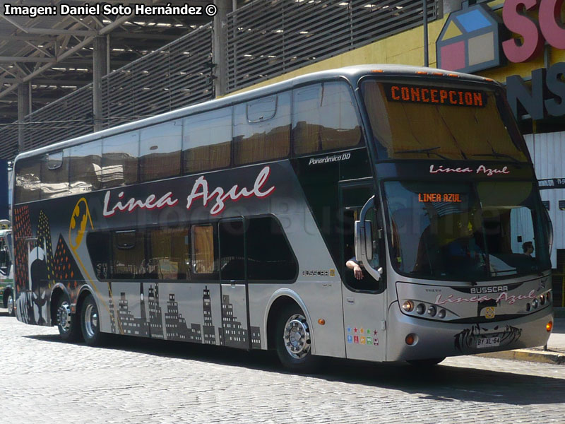 Busscar Panorâmico DD / Volvo B-12R / Línea Azul