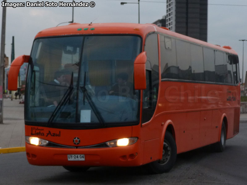 Marcopolo Viaggio G6 1050 / Scania K-124IB / Lista Azul