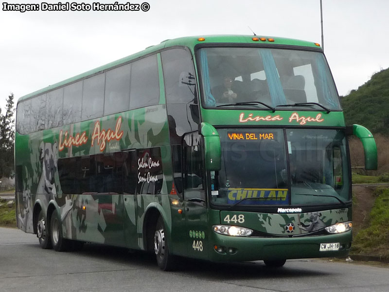 Marcopolo Paradiso G6 1800DD / Volvo B-12R / Línea Azul