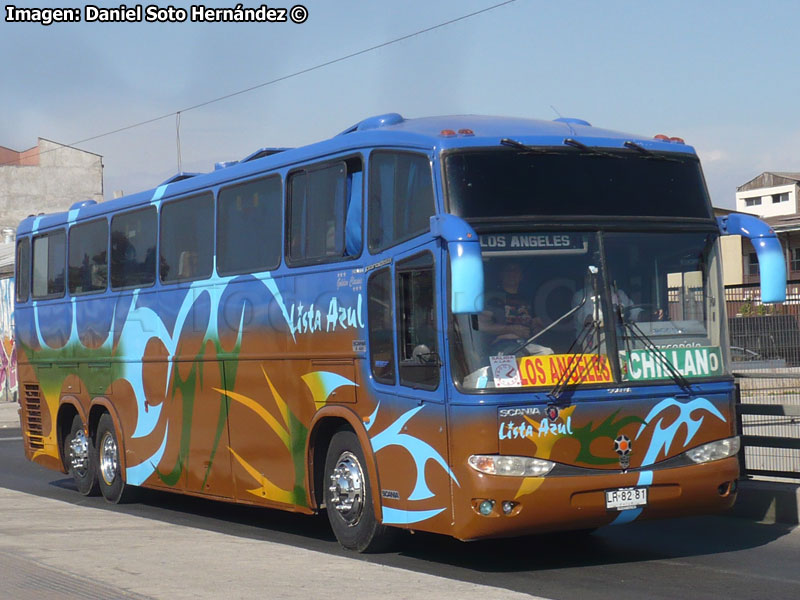 Marcopolo Paradiso GIV 1400 / Scania K-112TL / Lista Azul