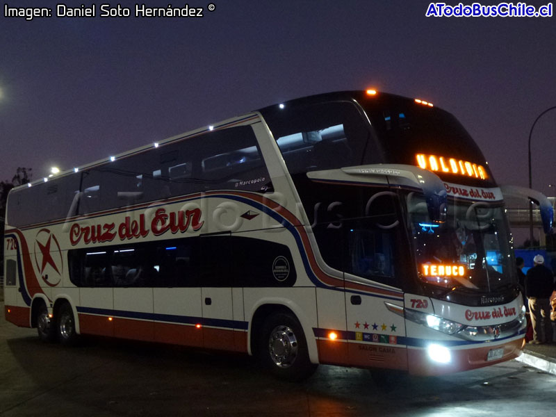 Marcopolo Paradiso G7 1800DD / Scania K-400B eev5 / Cruz del Sur