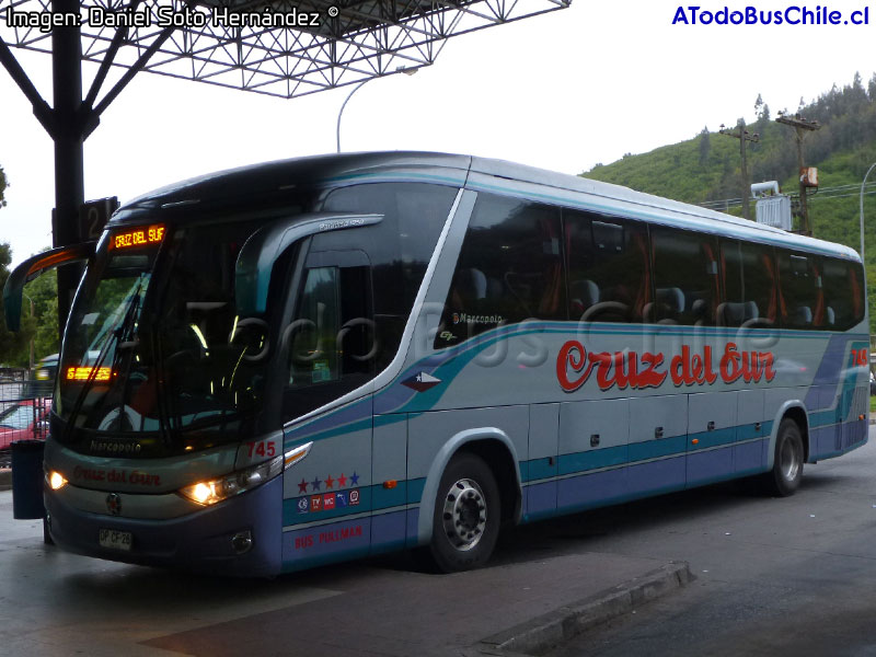 Marcopolo Paradiso G7 1050 / Mercedes Benz O-500RS-1836 / Cruz del Sur