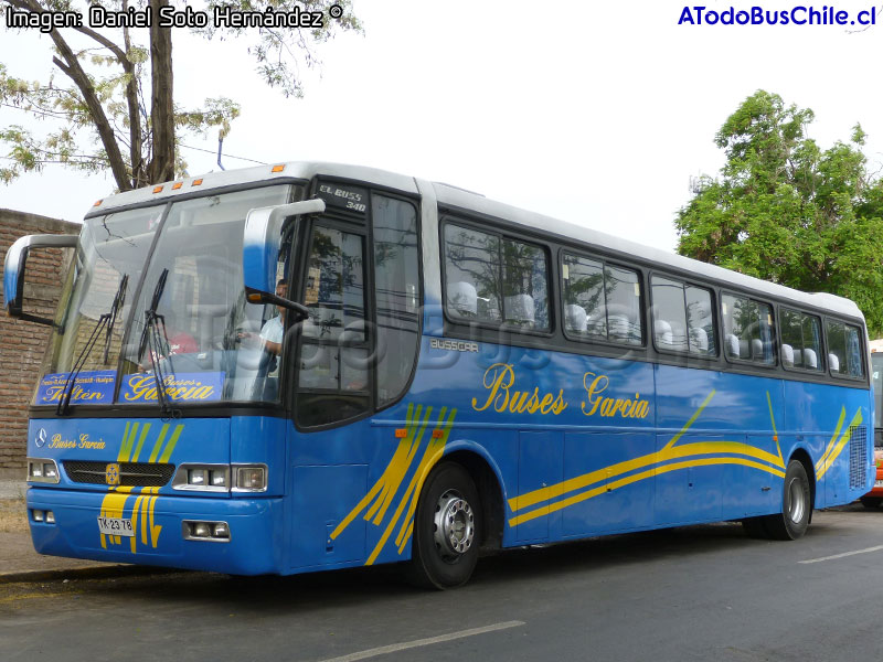 Busscar El Buss 340 / Mercedes Benz O-400RSE / Buses García