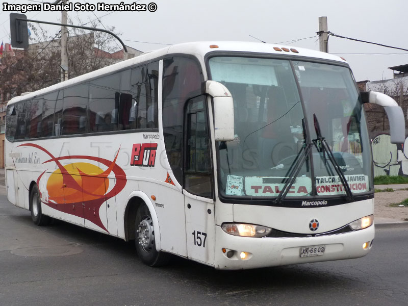 Marcopolo Viaggio G6 1050 / Volvo B-10R / Pullman del Sur