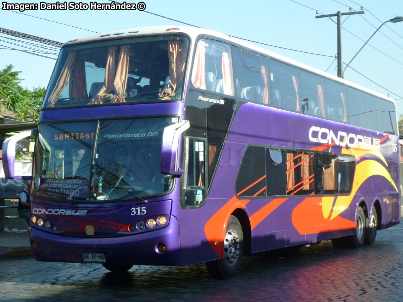 Busscar Panorâmico DD / Mercedes Benz O-500RSD-2442 / Cóndor Bus