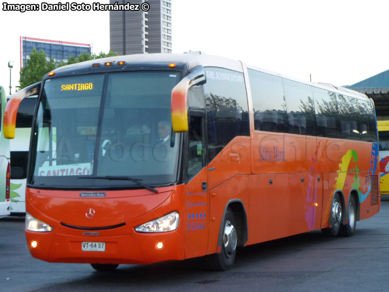 Irizar Century II 3.70 / Mercedes Benz O-400RSD / Pullman Santa María