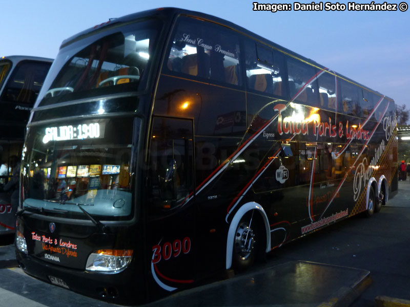 Modasa Zeus II / Scania K-420B / Talca París & Londres