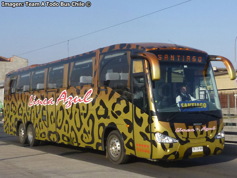 Irizar Century III 3.90 / Mercedes Benz O-500RSD-2442 / Línea Azul