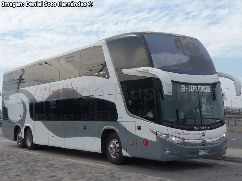 Marcopolo Paradiso G7 1800DD / Volvo B-430R / Pullman del Sur