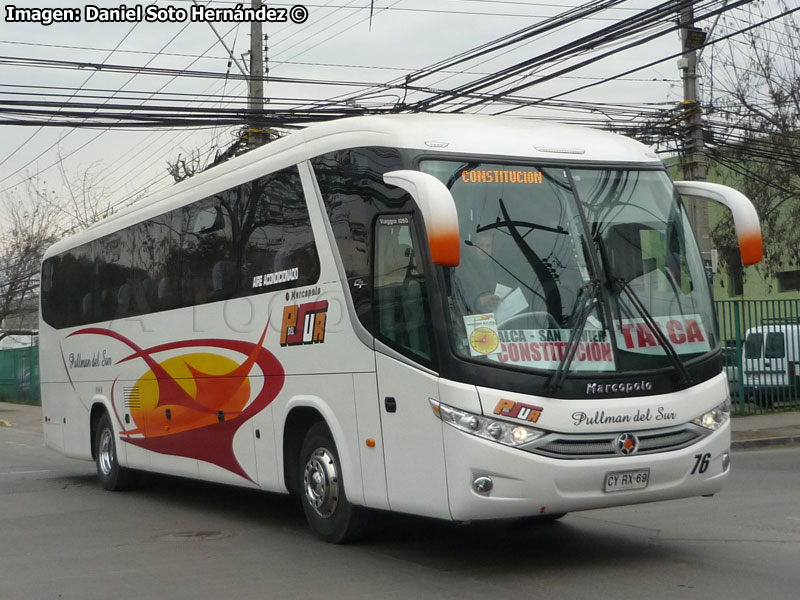 Marcopolo Viaggio G7 1050 / Mercedes Benz O-500RS-1836 / Pullman del Sur