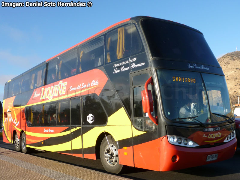 Busscar Panorâmico DD / Mercedes Benz O-500RSD-2036 / Buses Liquiñe