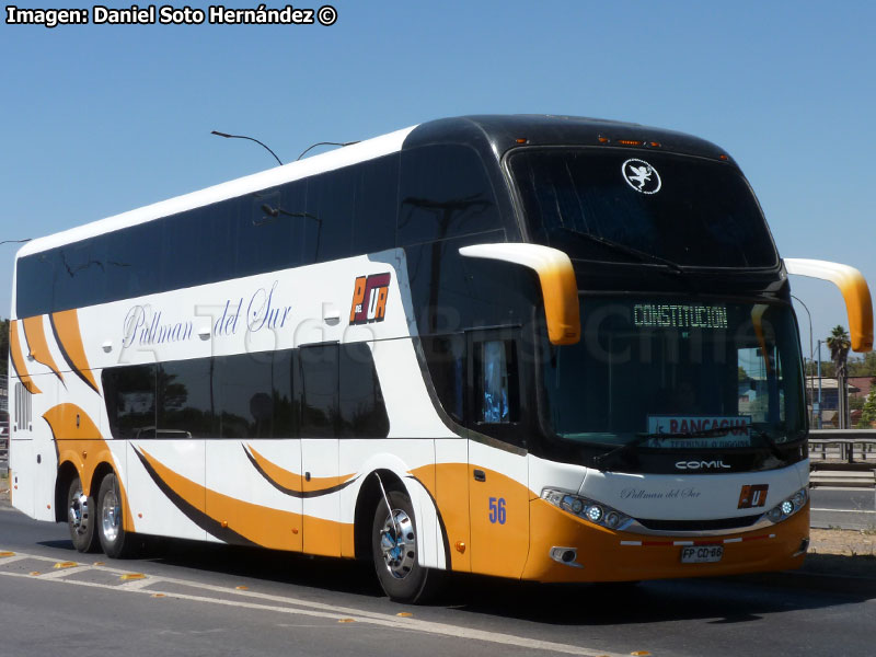 Comil Campione DD / Scania K-410B / Pullman del Sur