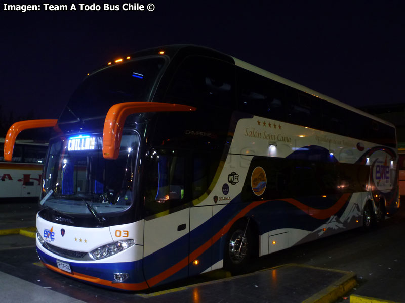 Comil Campione DD / Scania K-410B / EME Bus