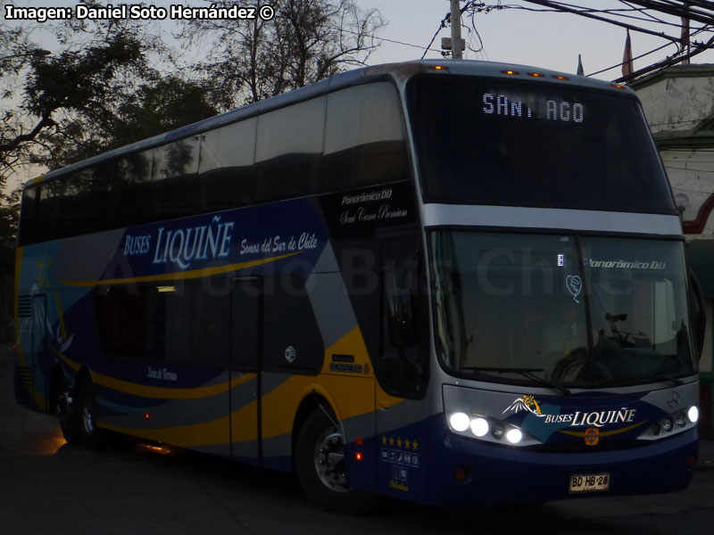 Busscar Panorâmico DD / Mercedes Benz O-500RSD-2036 / Buses Liquiñe