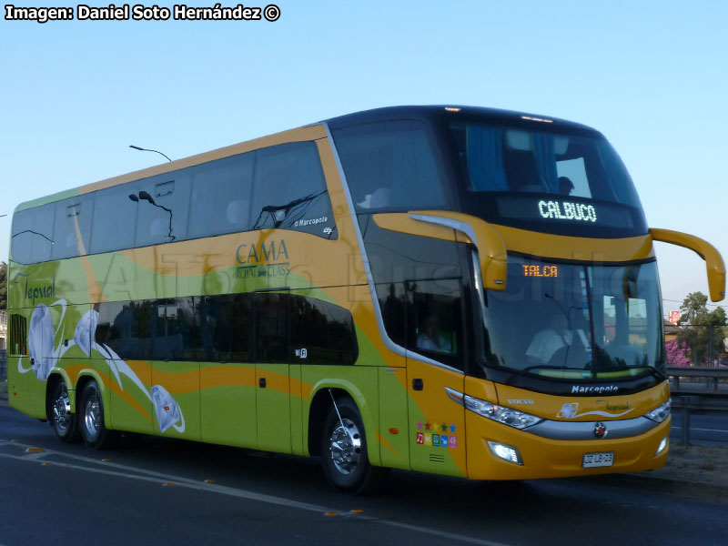 Marcopolo Paradiso G7 1800DD / Volvo B-450R Euro5 / Buses Tepual