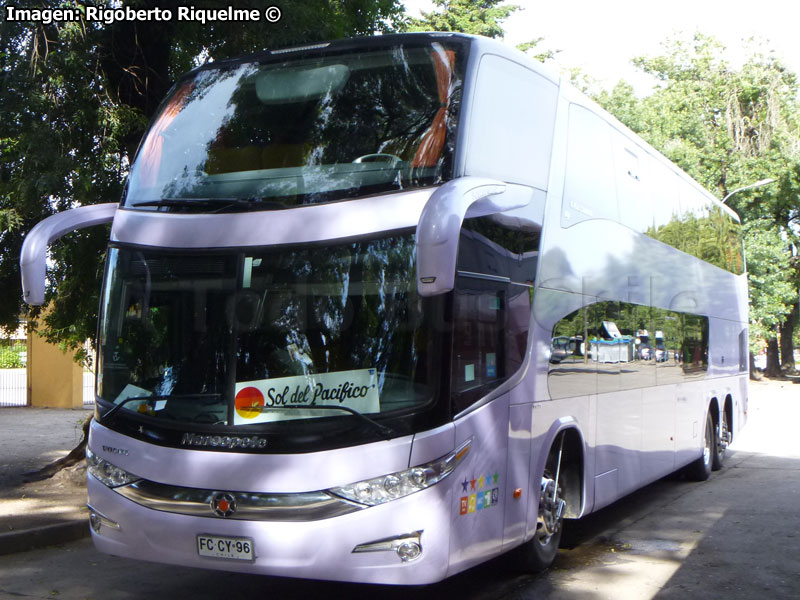 Marcopolo Paradiso G7 1800DD / Volvo B-12R / Transportes Celis (Auxiliar Sol del Pacífico)