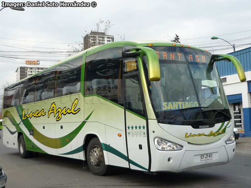 Irizar Century III 3.70 / Scania K-340B / Línea Azul