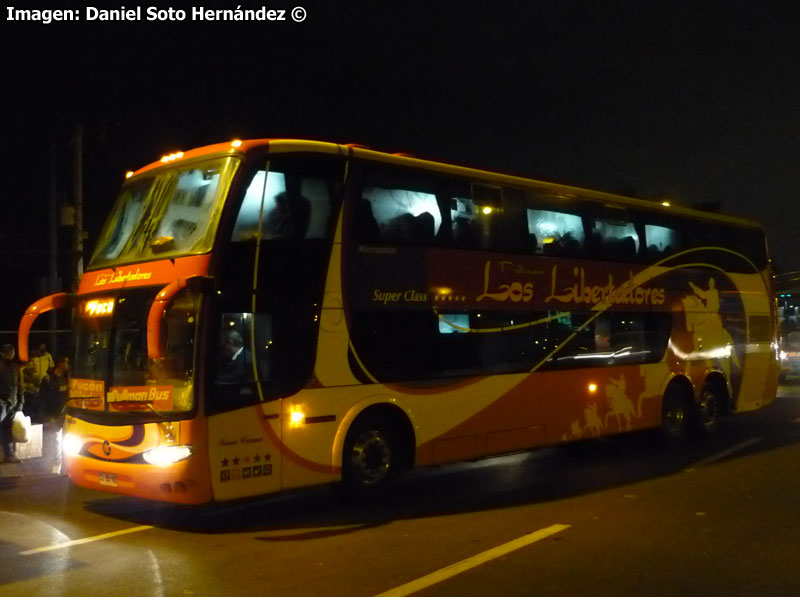 Marcopolo Paradiso G6 1800DD / Mercedes Benz O-500RSD-2442 / Los Libertadores