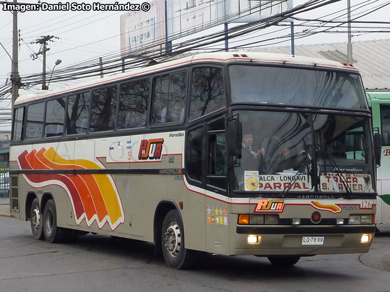 Marcopolo Paradiso GV 1150 / Volvo B-12 / Pullman del Sur