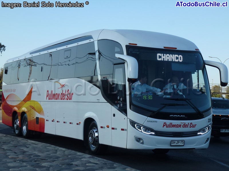 Comil Campione Invictus 1200 / Volvo B-450R Euro5 / Pullman del Sur