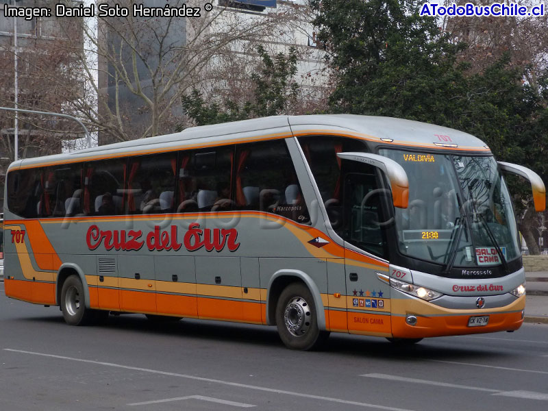 Marcopolo Paradiso G7 1050 / Volvo B-9R / Cruz del Sur