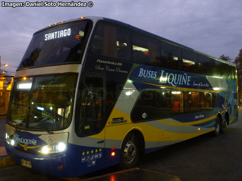 Busscar Panorâmico DD / Mercedes Benz O-500RSD-2036 / Buses Liquiñe