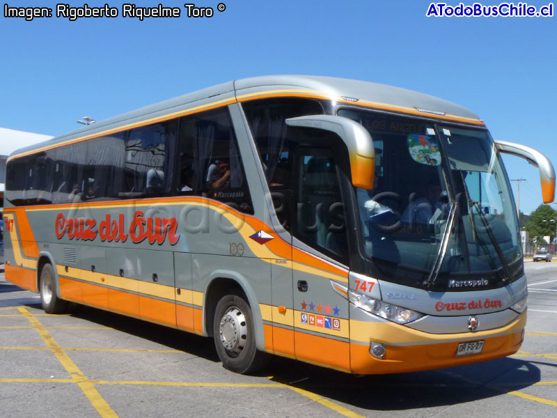 Marcopolo Paradiso G7 1050 / Scania K-380B / Cruz del Sur