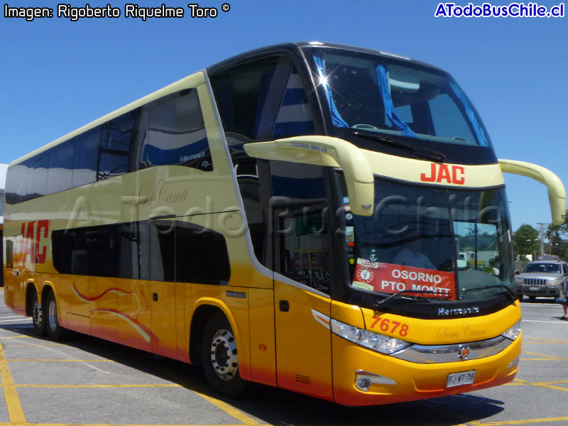 Marcopolo Paradiso G7 1800DD / Mercedes Benz O-500RSD-2436 / Buses JAC