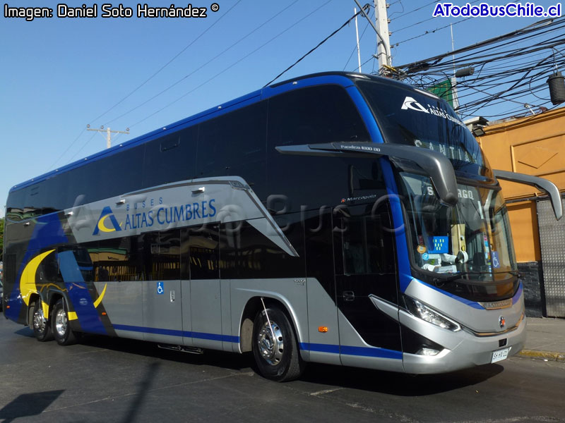 Marcopolo Paradiso G8 1800DD / Volvo B-450R Euro5 / Buses Altas Cumbres