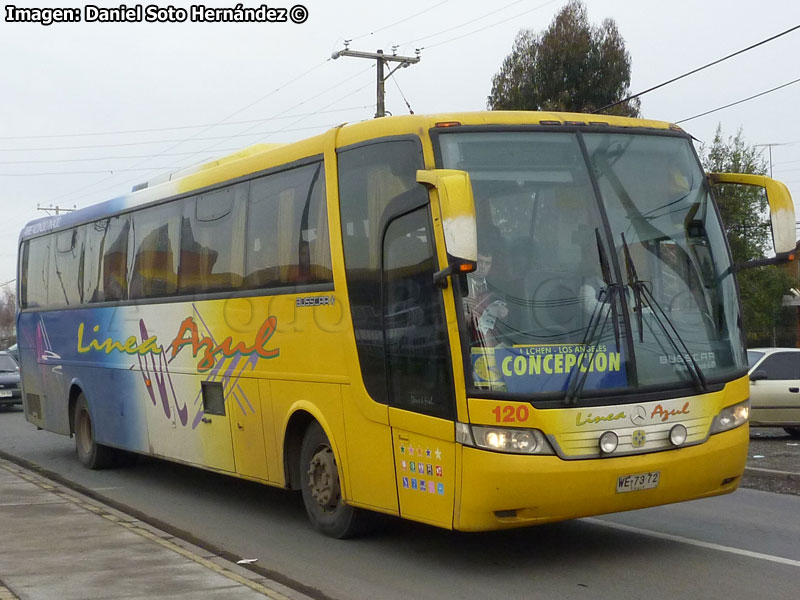 Busscar Vissta Buss LO / Mercedes Benz O-500R-1830 / Línea Azul