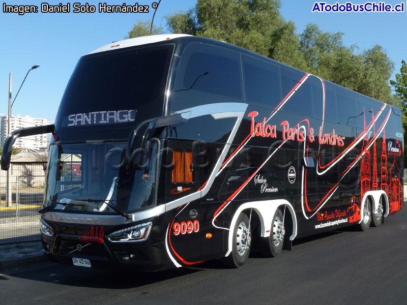 Modasa Zeus 4 / Volvo B-450R 8x2 Euro5 / Talca París & Londres