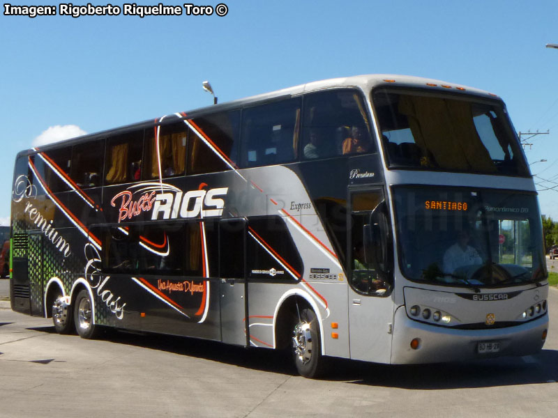 Busscar Panorâmico DD / Mercedes Benz O-500RSD-2036 / Buses Ríos