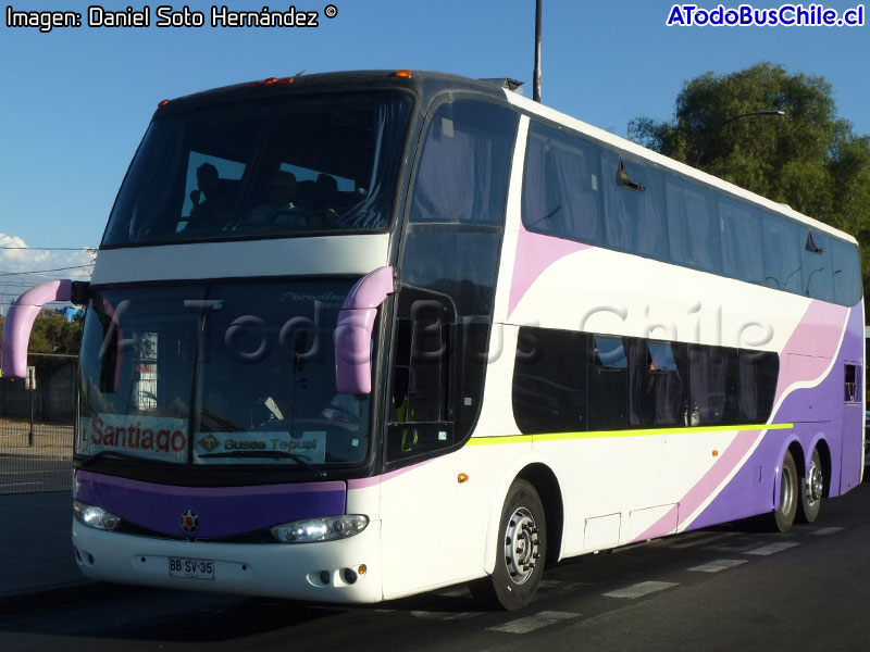 Marcopolo Paradiso G6 1800DD / Scania K-420 / Buses Tepual