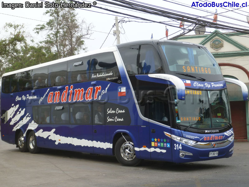 Marcopolo Paradiso G7 1800DD / Volvo B-430R / Nueva Andimar