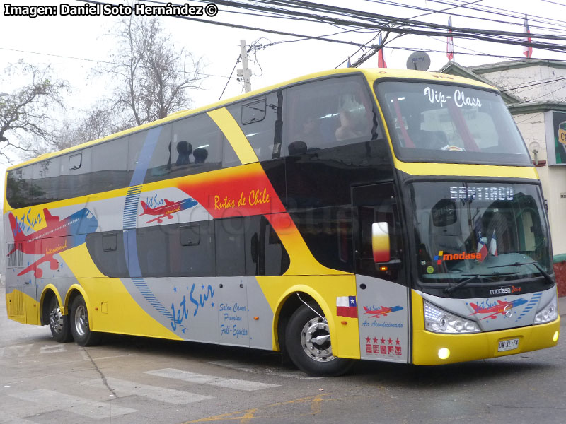 Modasa Zeus II / Mercedes Benz O-500RSD-2442 / Jet Sur