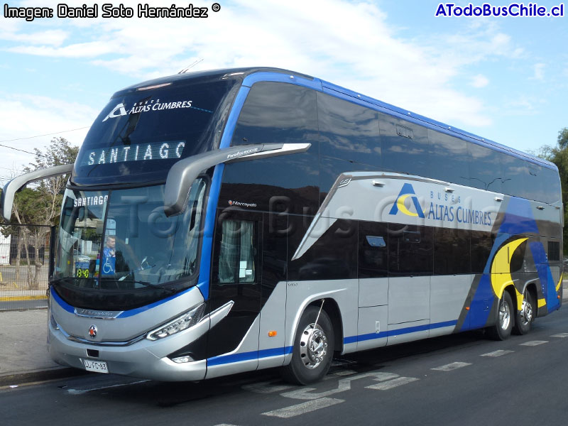 Marcopolo Paradiso G8 1800DD / Volvo B-450R Euro5 / Buses Altas Cumbres