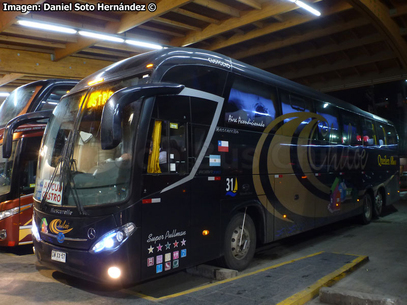 Mascarello Roma 370 / Mercedes Benz O-500RSD-2442 / Isla de Chiloé (Auxiliar Queilen Bus)