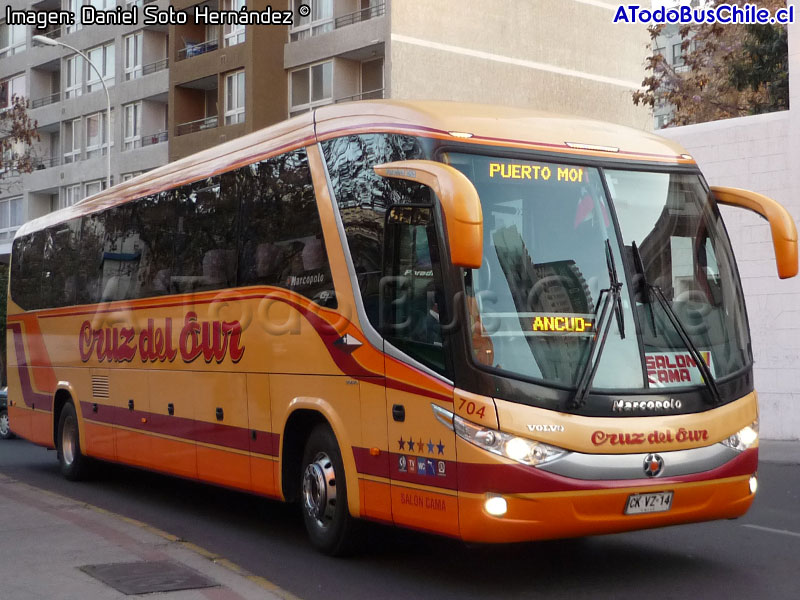 Marcopolo Paradiso G7 1050 / Volvo B-9R / Cruz del Sur