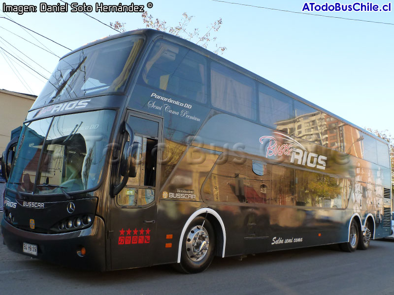 Busscar Panorâmico DD / Mercedes Benz O-500RSD-2036 / Buses Ríos