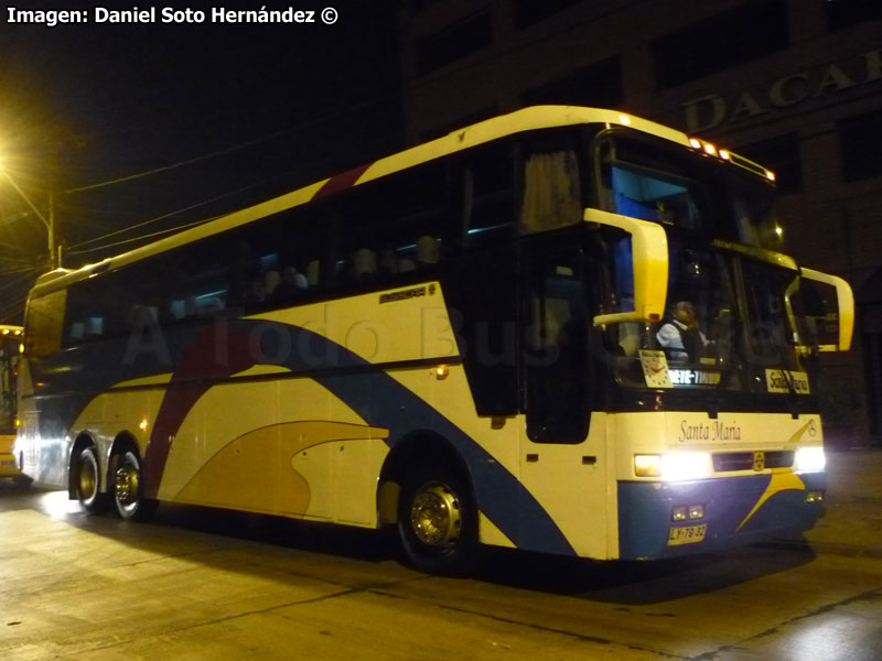 Busscar Jum Buss 380T / Mercedes Benz O-400RSD / Pullman Santa María