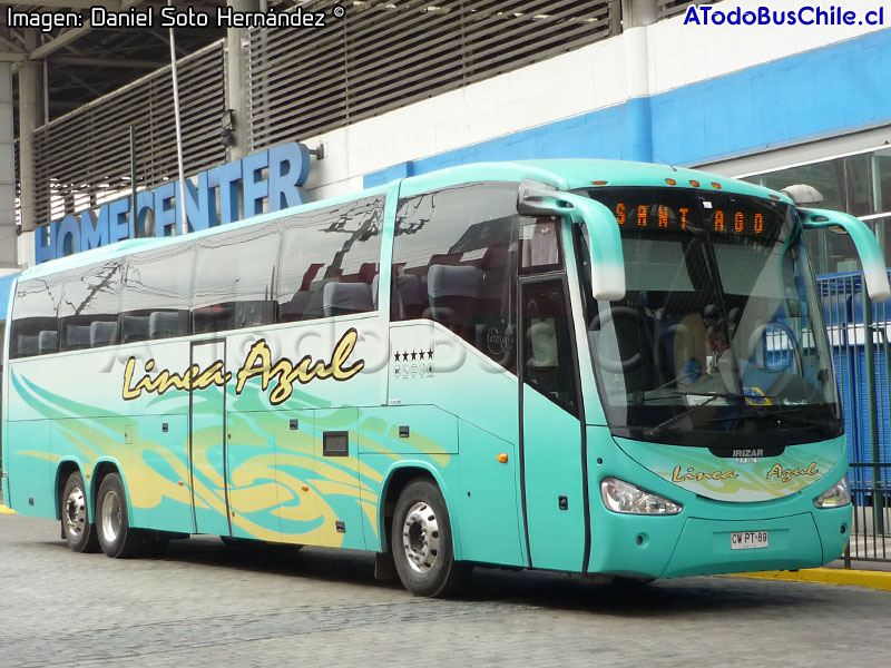 Irizar Century III 3.90 / Scania K-380B / Línea Azul