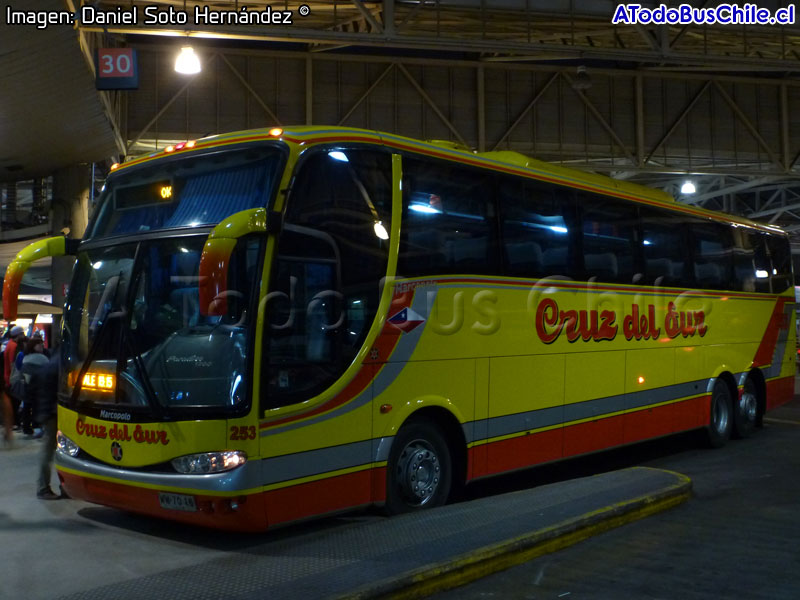 Marcopolo Paradiso G6 1200 / Volvo B-12R / Cruz del Sur