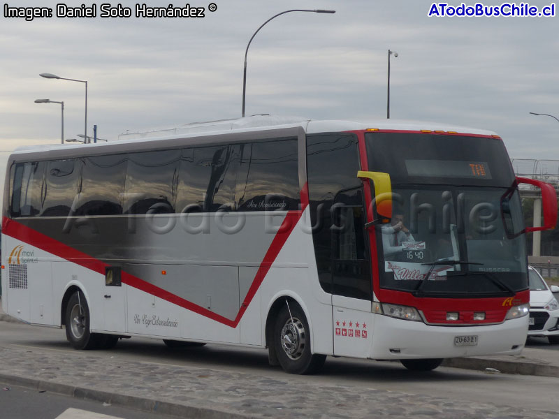 Busscar Jum Buss 360 / Mercedes Benz O-400RSE Eletrônico / Salón Villa Prat
