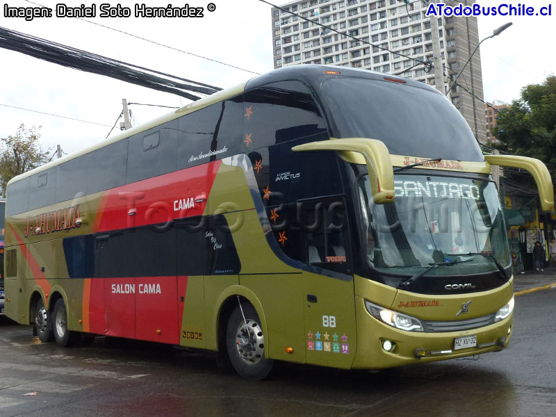 Comil Campione Invictus DD / Volvo B-420R Euro5 / Transportes Juanita Ahumada