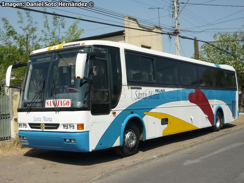 Busscar El Buss 340 / Mercedes Benz O-400RSE / Pullman Santa María