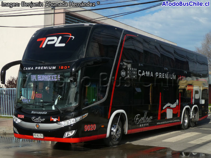 Marcopolo Paradiso G7 1800DD / Volvo B-420R Euro5 / Talca París & Londres