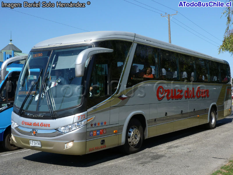 Marcopolo Paradiso G7 1050 / Mercedes Benz OC-500RF-1843 BlueTec5 / Cruz del Sur